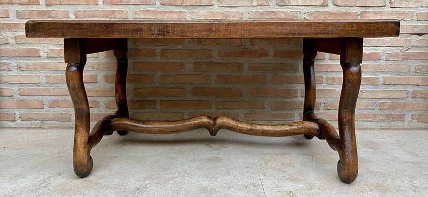 Early 20th Century French Country Oak Side Table, 1940s-NOU-1700622