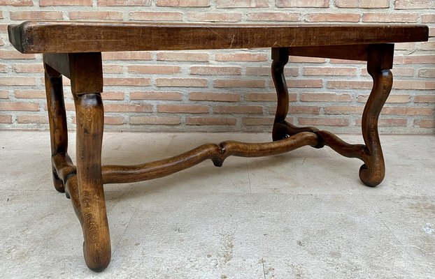 Early 20th Century French Country Oak Side Table, 1940s-NOU-1700622