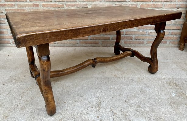 Early 20th Century French Country Oak Side Table, 1940s-NOU-1700622