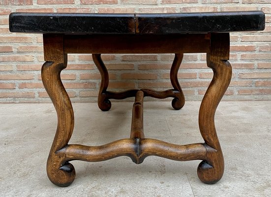 Early 20th Century French Country Oak Side Table, 1940s-NOU-1700622