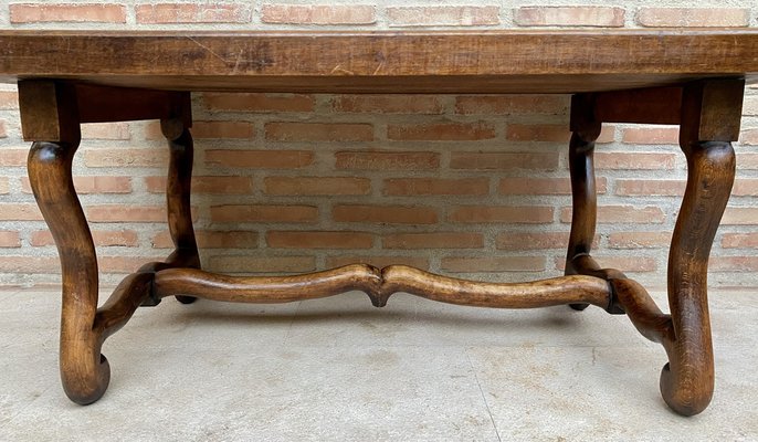 Early 20th Century French Country Oak Side Table, 1940s-NOU-1700622