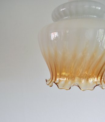 Early 20th Century Glass Pendant Light-HPQ-1273925