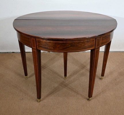 Early 20th Century Half-Moon Table-RVK-1453798