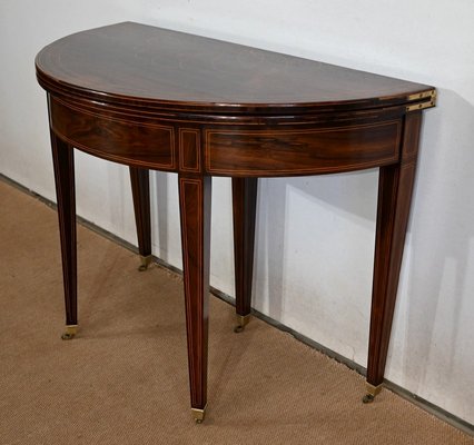 Early 20th Century Half-Moon Table-RVK-1453798