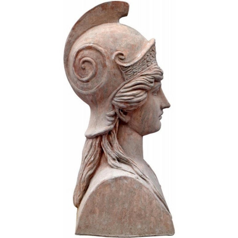 Early 20th Century Herm in Terracotta of the Athena