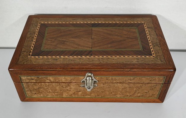 Early 20th Century Inlaid Wood Box-RVK-1420626