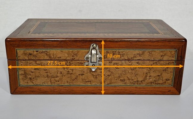 Early 20th Century Inlaid Wood Box-RVK-1420626