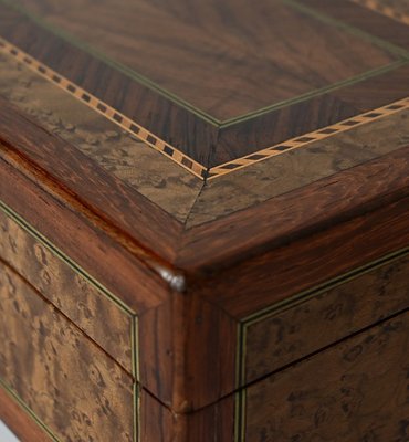 Early 20th Century Inlaid Wood Box-RVK-1420626