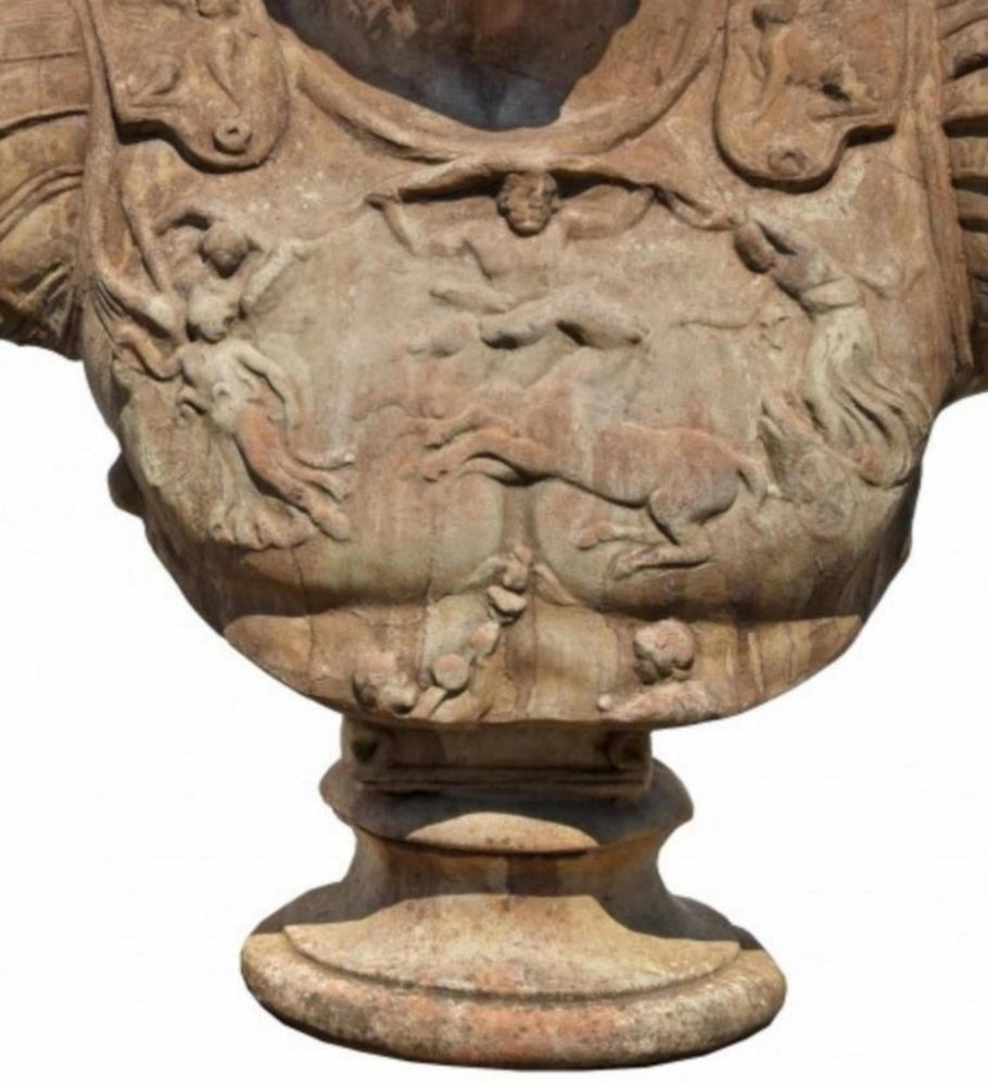 Early 20th Century Italian School Bust in Terracotta from Cesare Ottaviano