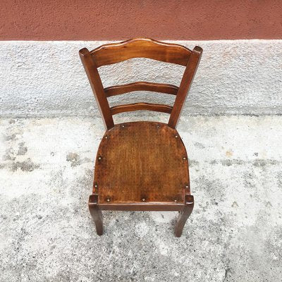 Early 20th Century Italian Walnut Chair, 1900s-GDD-1096605