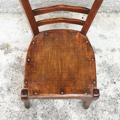 Early 20th Century Italian Walnut Chair, 1900s-GDD-1096605