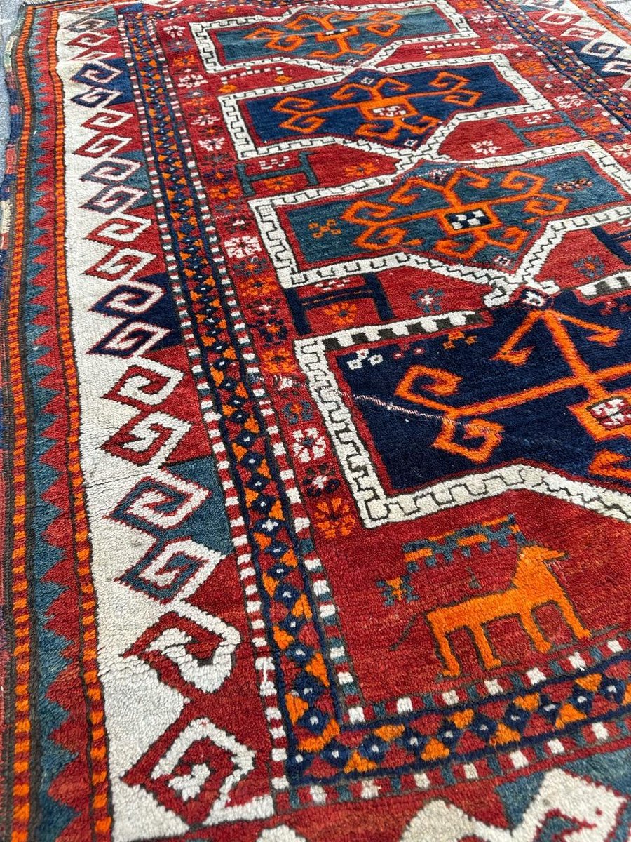 Early 20th Century Kazak Rug, 1920s