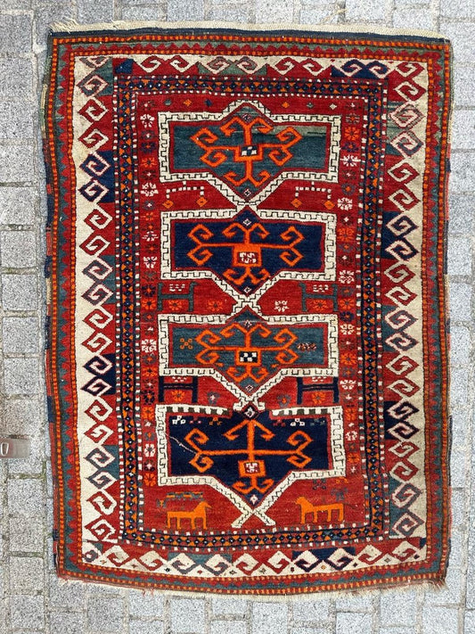 Early 20th Century Kazak Rug, 1920s