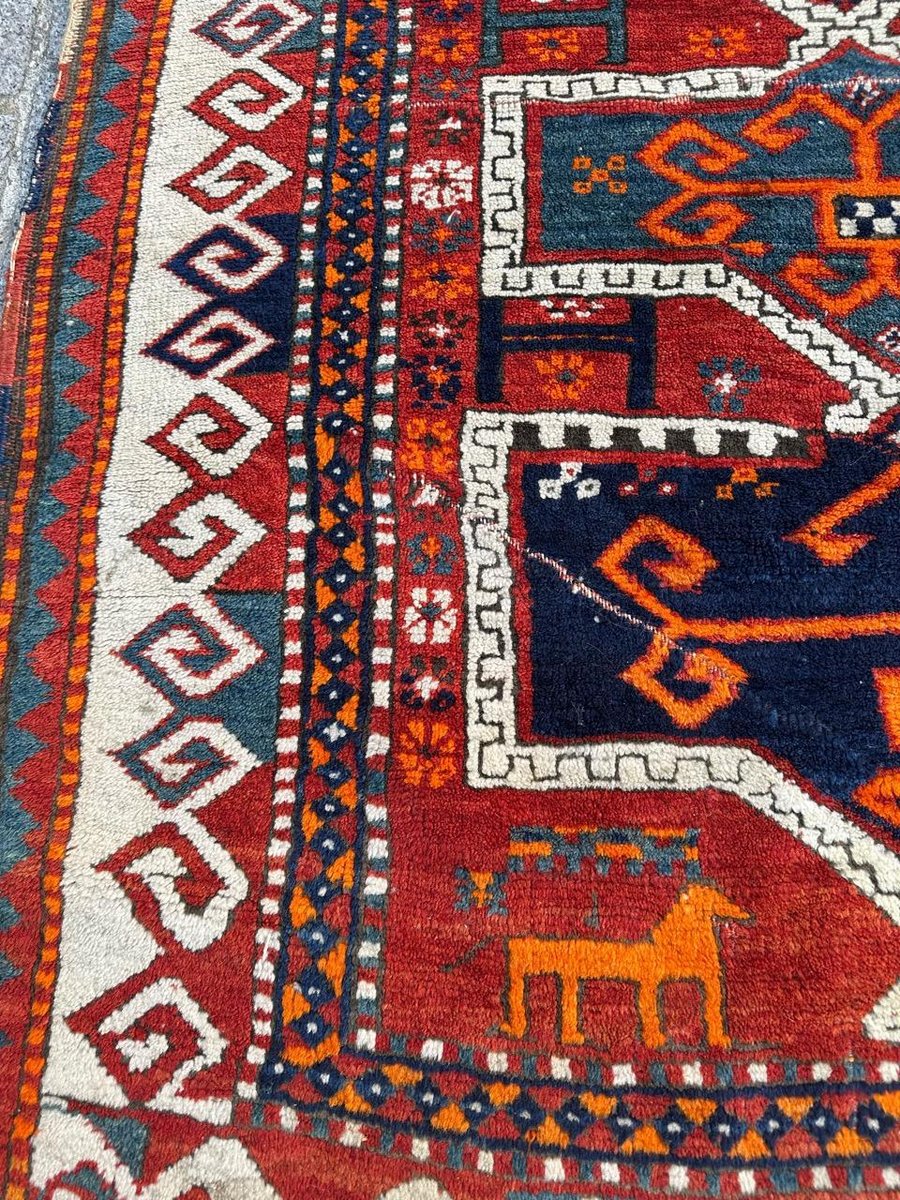 Early 20th Century Kazak Rug, 1920s