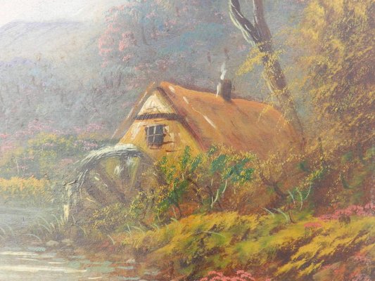 Early 20th Century Landscape Oil Painting by Trent British-ARU-626138