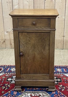 Early 20th Century Louis Philippe Chestnut Bedside Table-QYF-2023535