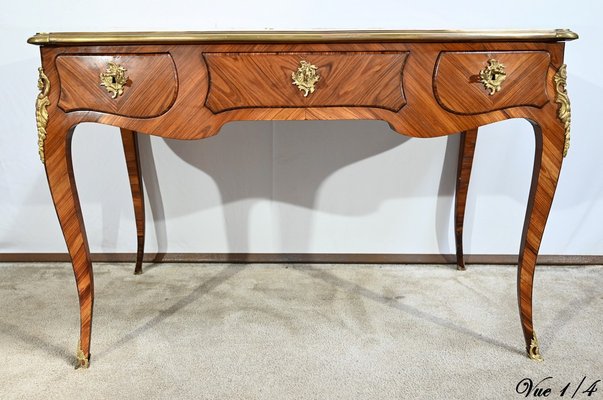 Early 20th Century Louis XV Wooden Medium Desk, 1890s-RVK-1726265