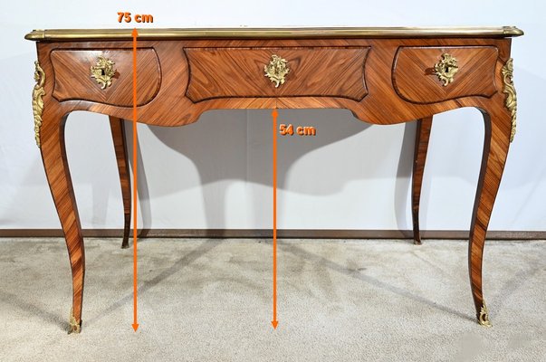 Early 20th Century Louis XV Wooden Medium Desk, 1890s-RVK-1726265