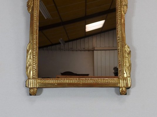 Early 20th Century Louis XVI Style Golden Wood Mirror-RVK-1328641