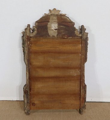 Early 20th Century Louis XVI Style Golden Wood Mirror-RVK-1328641