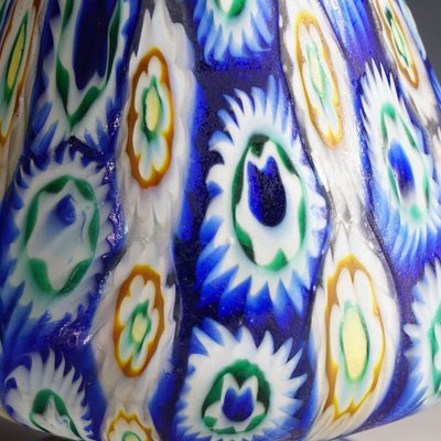 Early 20th Century Murano Millefiori Murrine Vase by Vetreria Fratelli Toso-KJP-1149537