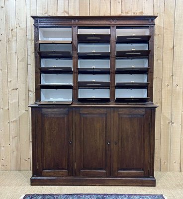 Early 20th Century Oak Cabinet from Chalmette Paris-QYF-1801172