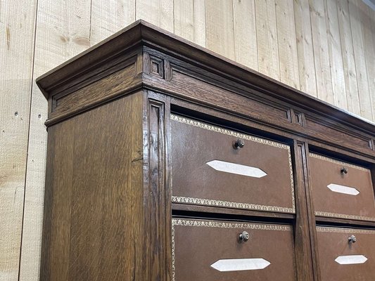 Early 20th Century Oak Cabinet from Chalmette Paris-QYF-1801172