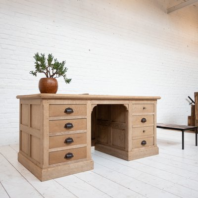 Early 20th Century Oak Desk, 1920-RB-2027700