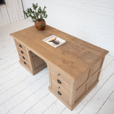 Early 20th Century Oak Desk, 1920-RB-2027700