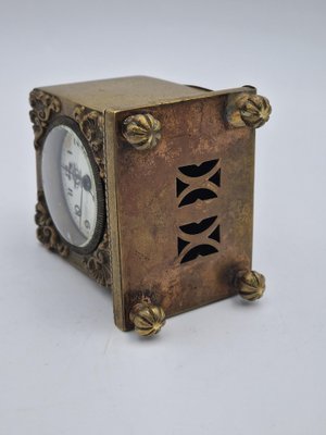 Early 20th Century Roman Bronze Clock-RKF-1805306