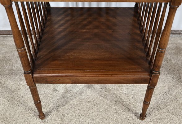 Early 20th Century Salon Table Writing in Walnut, 1890s-RVK-1777925