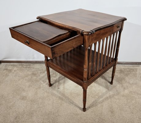 Early 20th Century Salon Table Writing in Walnut, 1890s-RVK-1777925