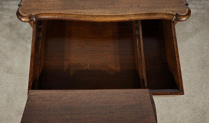 Early 20th Century Salon Table Writing in Walnut, 1890s-RVK-1777925