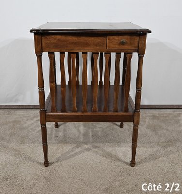 Early 20th Century Salon Table Writing in Walnut, 1890s-RVK-1777925