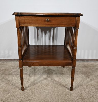 Early 20th Century Salon Table Writing in Walnut, 1890s-RVK-1777925