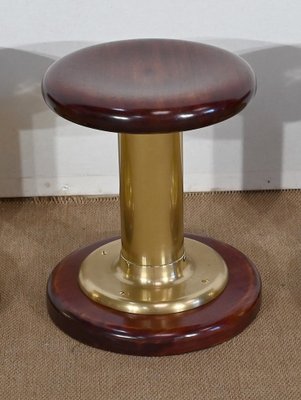 Early 20th Century Stools, England, 1920s, Set of 3-RVK-1705182