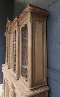 Early 20th Century Stripped Oak Bookcase, 1890s-TAT-1751881