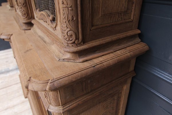 Early 20th Century Stripped Oak Bookcase, 1890s-TAT-1751881