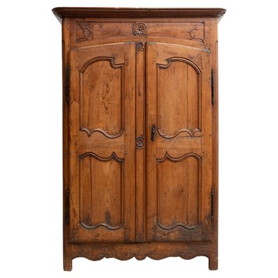 Early 20th Century Traditional Spanish Wood Wardrobe-WM-1368819