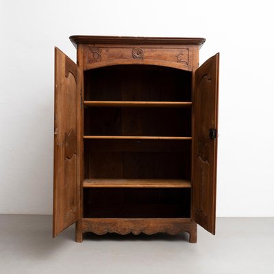 Early 20th Century Traditional Spanish Wood Wardrobe-WM-1368819