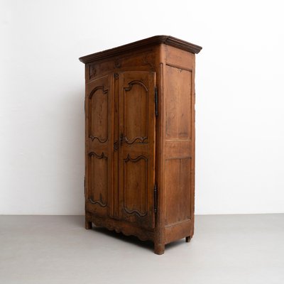 Early 20th Century Traditional Spanish Wood Wardrobe-WM-1368819