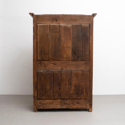 Early 20th Century Traditional Spanish Wood Wardrobe-WM-1368819