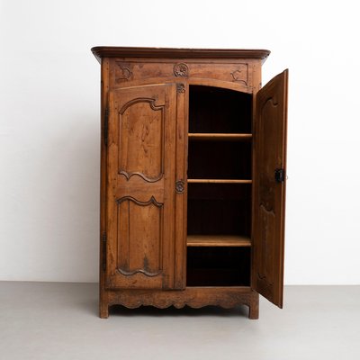 Early 20th Century Traditional Spanish Wood Wardrobe-WM-1368819