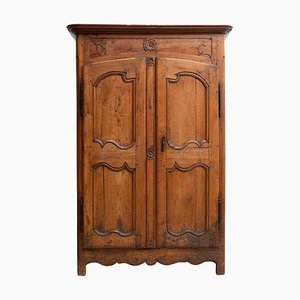 Early 20th Century Traditional Spanish Wood Wardrobe-WM-1368819