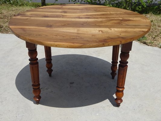 Early 20th Century Walnut Table, 1890s-ABK-2017138