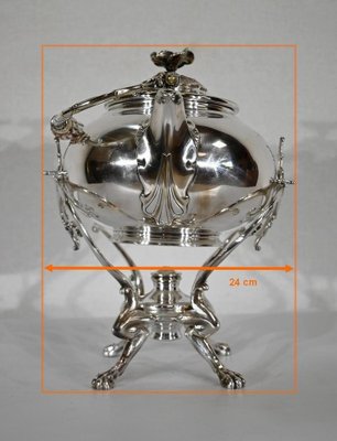 Early 20th Cethly Samovar in Silver Metal from Maison Christofle-RVK-1386424