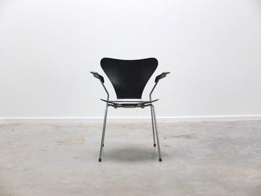 Early 3207 Armchair by Arne Jacobsen for Fritz Hansen, 1955-MHV-1744975