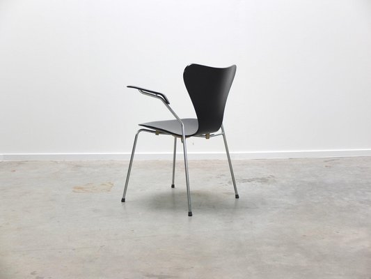 Early 3207 Armchair by Arne Jacobsen for Fritz Hansen, 1955-MHV-1744975