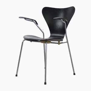 Early 3207 Armchair by Arne Jacobsen for Fritz Hansen, 1955-MHV-1744975