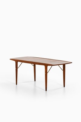 Early Coffee Table in Teak and Brass attributed to Johannes Andersen, 1950s-SC-2026080